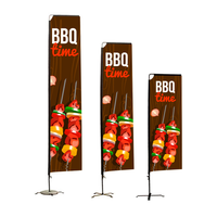 Drapeaux publicitaires en fibre de verre Admax, imprimés par sublimation, pour les fêtes, les sports, les enseignes volantes, les bannières en forme de larme