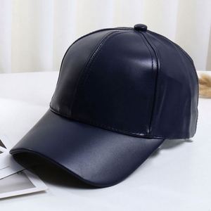 หมวกเบสบอลหนังปักลายคุณภาพสูง 6 แผง แบบกำหนดเอง ขายส่งจากโรงงาน - Product Image 5