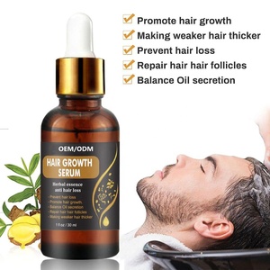 Sérum Capillaire Herbal OEM Marque Blanche, Gingembre He Shou Wu Ginseng Anti-Chute de Cheveux, Croissance Rapide, Réparation des Follicules, Soin Capillaire - Product Image 4