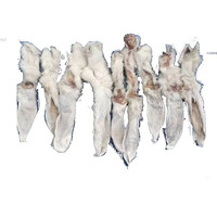 토끼 귀 고기 개 음식 고기 애완 동물 치료 귀 맛있는 애완 동물 사료 토끼 닭 개 사료 개를위한 고양이 사료 지원