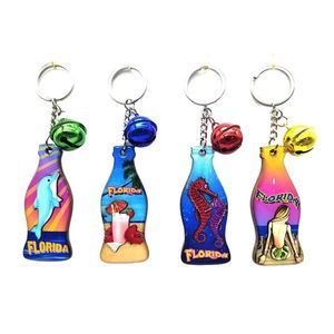 Llaveros Personalizados de MDF de Tenerife, España, Florida, Diseño Moderno, Modelo en Oferta - Product Image 5