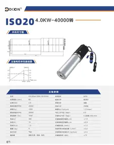 4.0KW ISO20 poros perubahan alat otomatis untuk Router CNC CNCWater Cooled Motor spindel