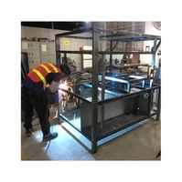 Pemrosesan Casing Logam Lembaran Presisi Besar Kustom, Fabrikasi Rangka Baja Tahan Karat, Pemotongan Laser, Pengelasan, Pengerjaan Logam Premium