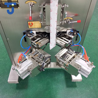 Machine d'emballage automatique verticale pour sachets triangulaires, pour chocolat, fèves, comprimés, snacks, sachets pyramidaux, bonbons gélifiés, avec fonction de comptage