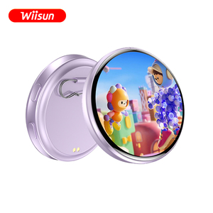 Badge électronique intelligent E87 avec écran tactile HD de 1,7 pouce, contrôle par application, fixation facile, GIF animé dynamique, photo numérique, vente en gros OEM - Product Image 5