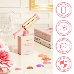 เจลทาเล็บคุณภาพสูงระดับมืออาชีพ JTING ชุด 36 สี พร้อมเบสยาง รับผลิตแบบ OEM/ODM  ขวดแบรนด์ส่วนตัวตามสั่ง คอลเลคชั่นขวดน้ำยาทาเล็บ - Product Image 3