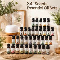 Échantillon Gratuit 10ml Huile Essentielle d'Aromathérapie Biologique 100% Pure Distillée à la Vapeur Bois de Santal Lavande Myrrhe Parfum Personnalisable