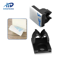 Mini pince de câble de routage de selle de gestion de câble de Table de voiture portative en plastique NC-911 avec l'autocollant adhésif