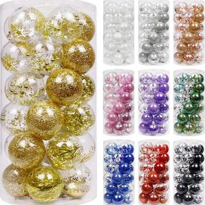 Boule de Noël à suspendre pour sublimation, impression par transfert thermique, fournitures de fête, vente en gros, articles de bricolage en stock - Product Image 4