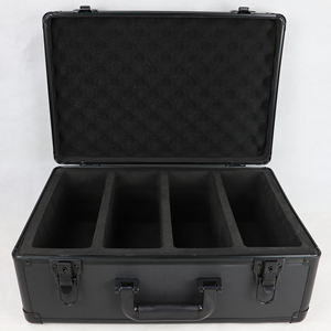 Estuche para tarjetas deportivas <span class=keywords><strong>de</strong></span> aluminio portátil Estuche <span class=keywords><strong>de</strong></span> almacenamiento personalizado para tarjetas comerciales <span class=keywords><strong>BGS</strong></span> SGC <span class=keywords><strong>Caja</strong></span> <span class=keywords><strong>de</strong></span> aluminio para guardar tarjetas horizontales graduadas - Product Image 1