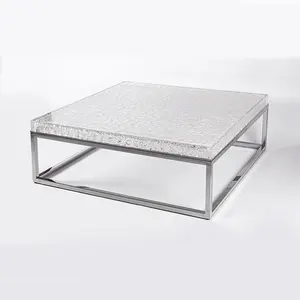 Nordic Europe Large Marble Square Coffee Table Console Table Sofa Side Table For living Room