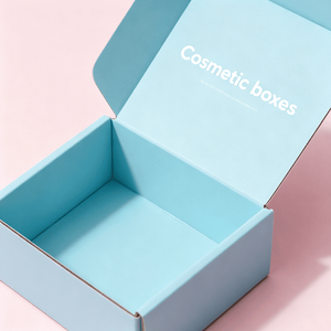 Boîtes en carton ondulé personnalisées pour l'expédition de cosmétiques avec logo imprimé pour les marques de beauté, les soins de la peau, l'e-commerce, emballage de produits haut de gamme - Product Image 2