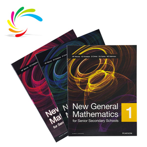 Impresión de Libros de Texto Educativos de Matemáticas en Inglés para África, Personalizados de Fábrica, a Todo Color, para Escuelas Secundarias - Product Image 1