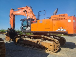 Excavadora usada Hitachi ZX870 87ton Excavadora de segunda mano sobre orugas hidráulica Precio bajo Excavadoras usadas - Product Image 4