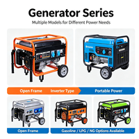 650W Tragbarer Outdoor-Mini-Benzingenerator 220V 50/60HZ Anpassbar Großhandel für Zuhause