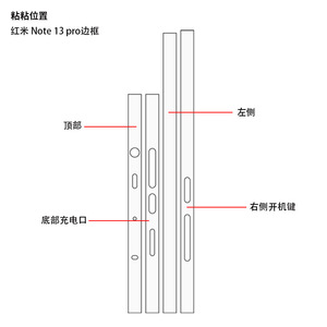 ฟิล์มกันรอย Xiaomi Redmi Note 13 Pro ลายการ์ตูนสีสันสดใส สติ๊กเกอร์ตกแต่งโทรศัพท์มือถือรูปทรงสี่เหลี่ยมผืนผ้า - Product Image 3