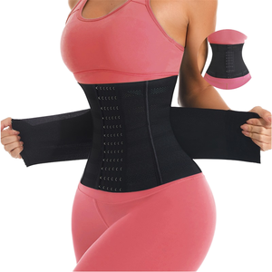 Ceinture de mise en forme pour le ventre et le corps entier pour femmes en gros, <span class=keywords><strong>corset</strong></span> enveloppant, contrôle ferme, respirant, épais en élasthanne, ceinture de maintien pour le corps - Product Image 4
