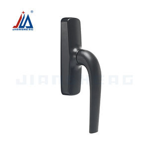 Modern Anti-Rust <strong>Aluminum</strong> <strong>Door</strong> Window <strong>Handle</strong> Lock Secure Durable for Left/Right Opening Home Safety for Villas <strong>Aluminum</strong> Material - Product Image 2