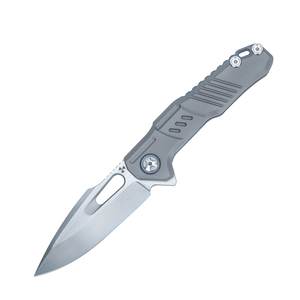 Dao Sinh Tồn Tự Phát Triển Lưỡi Dao Cầm Tay TC4 M390 Cầm Tay Dao Gấp Có Khóa Khung EDC Dao Bỏ Túi - Product Image 1