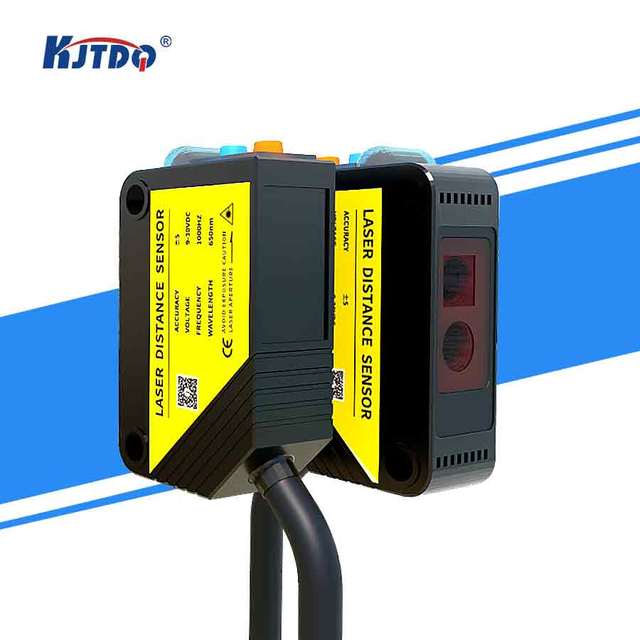KJT TOF Laser Range Sensor for Industrial Automation - High-Speed Time-of-Flight Distance Sensor with Photoelectric Detection