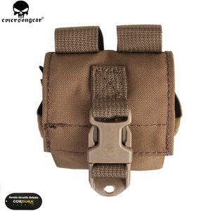 Emersongear 500D Nylon <span class=keywords><strong>Grenade</strong></span> Sac Camouflage Tactique Gear Combat Unique <span class=keywords><strong>Frag</strong></span> <span class=keywords><strong>Grenade</strong></span> Pouch Avec LBT Style - Product Image 2