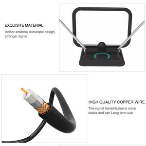 Antena de TV para Interiores de Largo Alcance y Alta Calidad, Suministro Directo de Fábrica, Cable VHF, Antena Digital HD HDTV - Product Image 3