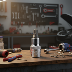 Embout de clé à douille Torx FASAK T55, entraînement 1/4 pouce, outil de réparation automobile - Product Image 3