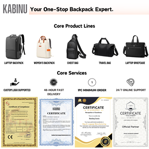 <span class=keywords><strong>Sac</strong></span> à <span class=keywords><strong>dos</strong></span> pour ordinateur portable KABINU 15,6 pouces, imperméable, pour voyages d'affaires, avec port USB, grande capacité, logo personnalisé, <span class=keywords><strong>sac</strong></span> à <span class=keywords><strong>dos</strong></span> pour hommes - Product Image 6