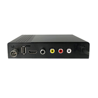Receptor de TV Digital DVB-T2 Mini de Plástico, Receptor de TV Digital Combinado DVB-T2/DVB-C, Decodificador de TV Digital DVB-T2