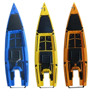 Vicking Desain Baru 12,7 Kaki, Mesin Tempel Listrik 5.8P Kayak, Perahu Ski Solo Kano/Kayak Motor Kajak Fun Hit Water