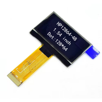 Module d'affichage flexible OLED 1.54 pouces blanc 128x64 Communication I2C SPD0301ZD pilote IC matrice passive