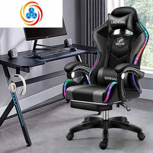 Silla de Oficina Ergonómica Moderna y Lujosa de Cuero y Malla, Económica, con Ruedas, para Oficina en Casa y Sala de Estar - Product Image 3