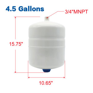 Réservoir d'expansion thermique KING SMART <span class=keywords><strong>de</strong></span> haute qualité, 4,5 gallons, sans plomb, certifié NSF UPC, pour chauffe-eau, livraison gratuite aux États-Unis et au Canada - Product Image 2