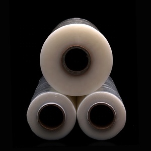 Bonne Qualité Palette Jumbo Rouleaux Film D'emballage En Plastique Emballage PE Clair Film Étirable Rouleaux - Product Image 4