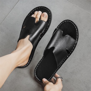 Nouveaux Sandales d'Été <span class=keywords><strong>Homme</strong></span> Luxe en Cuir Véritable, Plates, Ouvertes, Style Classique Tongs à Enfiler, Grande Taille <span class=keywords><strong>48</strong></span>, Vente Flash, Marque USA 13 - Product Image 6