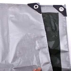 Bâche en PEHD Vert Argenté Imperméable pour Jardin, Balcon, <span class=keywords><strong>Terrasse</strong></span> – Tissu de Protection pour Moto et Plantes Contre la Pluie - Product Image 5