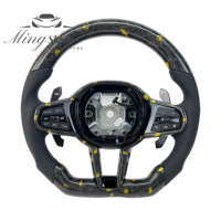 Volant en fibre de carbone LCI pour BMW G01 G02 G05 G06 G07 G08 G11 G12 G14 G15 G16 G17 G20 G29 G30 G31G32 G80 G82 F92 X3 X4 X5