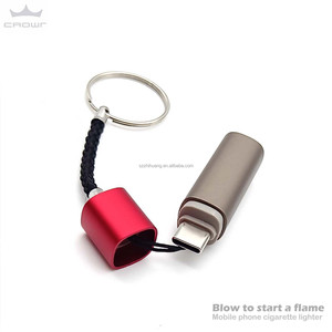 Bút điện tử không cần pin, chất liệu kim loại, sạc USB Type-C, kiểu dáng điện thoại, dùng làm bật lửa thuốc lá, phụ kiện hút thuốc tùy chỉnh nhà máy. - Product Image 2