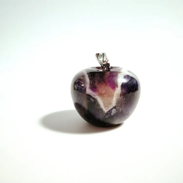 HZ Kristalle Heils teine Großhandel Amethyst Kristall Quarz Apfel Edelstein Apfel für Hochzeit Souvenirs