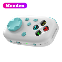 Mooden Y05 Mini Wireless Game Controller Portable BT Gamepad dengan Dukungan Getaran untuk Game/E-book/Pengambilan Foto Multi-platform