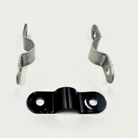 Boucle à anneau de traction de type D, Clip Ohm en forme de U pour l'équitation, Modèle en acier inoxydable, Serre-tube de selle, Pièces d'emboutissage