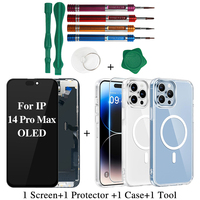 Écran OLED GX pour iPhone X XR XS 11 12 13 14 15 Pro Max – Remplacement d'écran LCD de téléphone portable, numériseur, écran mobile