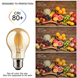 Vintage <span class=keywords><strong>A60</strong></span> 8W Bernstein glas <span class=keywords><strong>LED</strong></span> Edison Lampen Dimmbare <span class=keywords><strong>LED</strong></span> Glühlampe Dekorative Lampe 110V/220V CE PSE ROHS