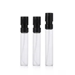 Petits vaporisateurs en verre pour parfum, échantillons, portable, 1 pièce, 1.5ml, 2ml, 2.5ml