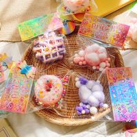 Jouet Squishy Donut Tendance, Esthétique, en Sachet Surprise, Jouet de Collection Doux à Presser, Anti-Stress pour la Relaxation, Vente en Gros