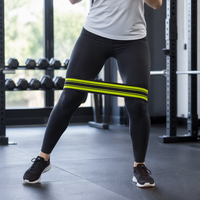 Bandes de Résistance Élastiques en Coton pour Exercices de Fitness et Musculation des Fessiers – Vente en Gros