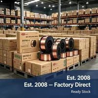 Fil de soudage MIG ER70S-6 1,2 mm 0,8 mm 15 kg 5 kg Alambre Soldadura Arame De Solda MIG Wire ER70S-6 Fabricant Usine Chine