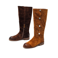 Bottes hautes tendance pour femmes, légères, respirantes, souples, à lacets