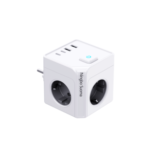 17W <b>USB</b> Ports EU Power Strip with 2 <b>USB</b>-A 2 Type-<b>C</b> 3 AC Outlets 16a 1.5M Cable 2 <b>USB</b> Charging Ports Electrical <b>Plug</b> Type - Product Image 2