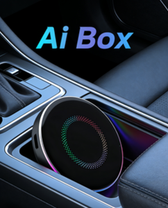 อะแดปเตอร์ Ai Box สำหรับ Netflix/YouTube/TikTok แบบไร้สาย รองรับ Carplay พร้อมไดรฟ์ USB สำหรับรถยนต์ที่มีระบบ Android Auto ในตัว และหน้าจอทีวีในรถยนต์ - Product Image 1